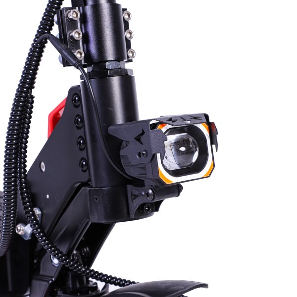 1600W Motor Electric Scooter for Adults, 48V18AH Lithium Battery, Up to 50KM/H,  Dual Disc Brakes,  11" Off Road pneumatic tires , Double Suspension