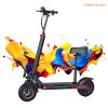 1200W Motor Electric Scooter for Adults, 48V18AH Lithium Battery, Up to 50KM/H,  Dual Disc Brakes, 11 Off-Road vacuum tyre , Double Suspension