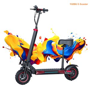 新J11主图6 1200W Motor Electric Scooter for Adults, 48V18AH Lithium Battery, Up to 50KM/H, Dual Disc Brakes, 11 Off-Road vacuum tyre , Double Suspension